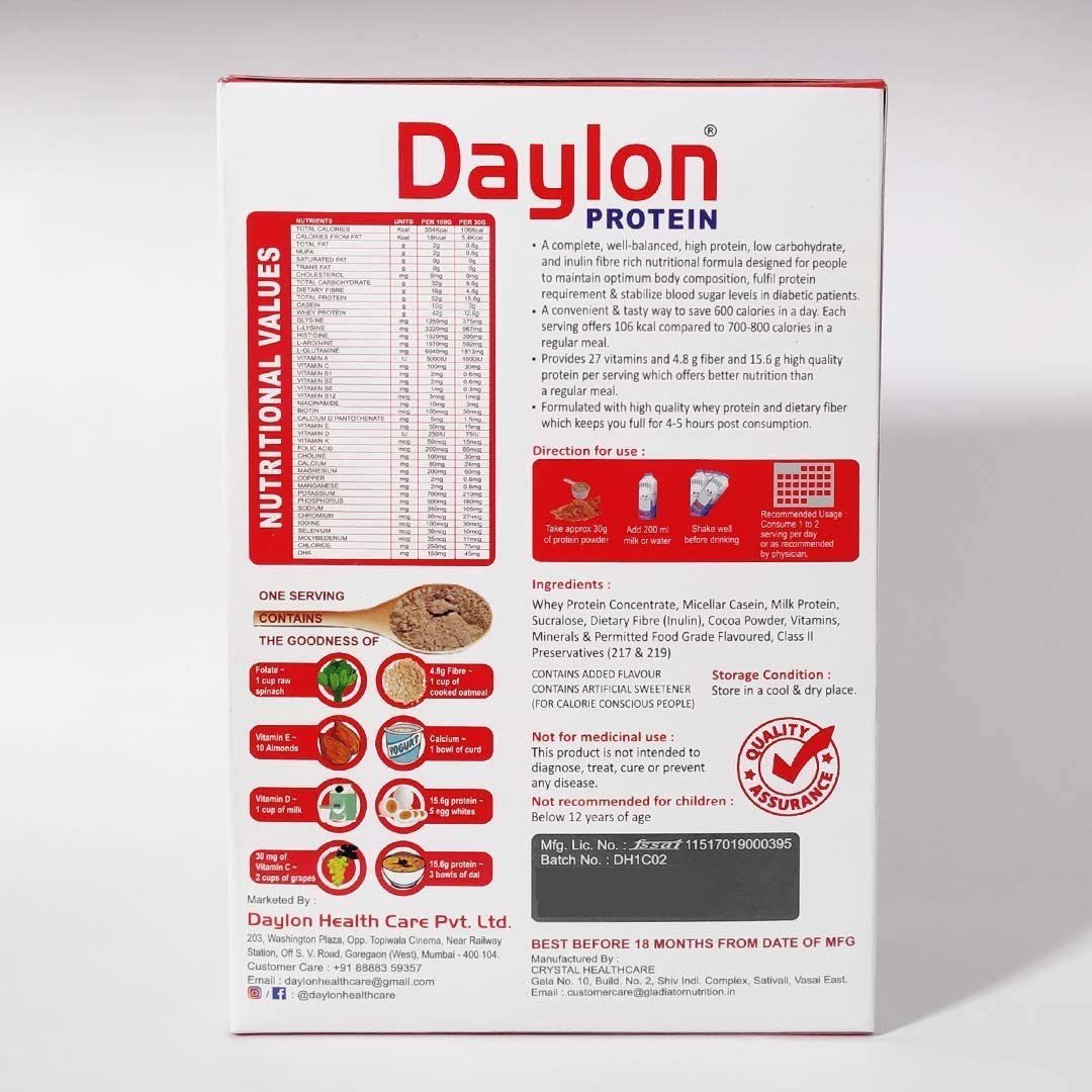 Daylon Whey Protein Powder (Chocolate Flavor)
