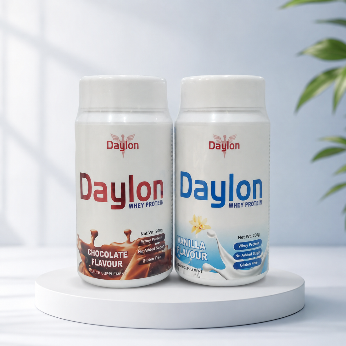 Daylon Whey Protein Combo (Chocolate 200gm + Vanilla 200gm)