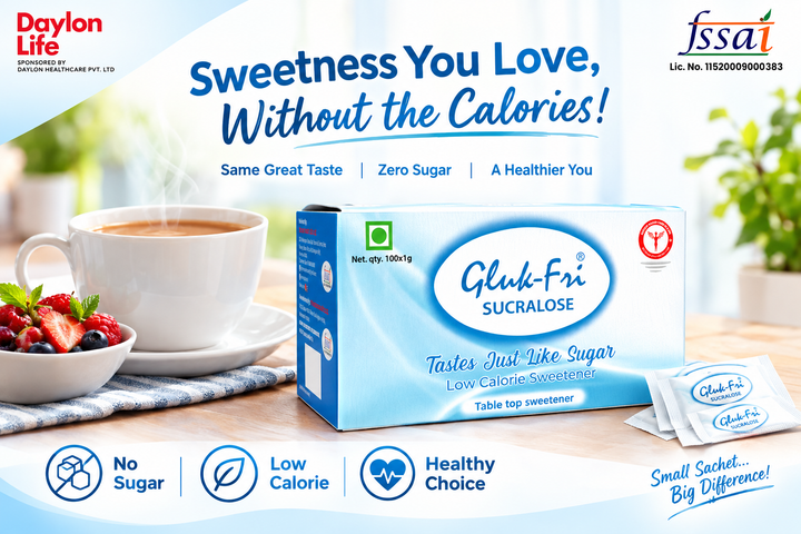 Daylon Gluk Fri Sucralose Sachet + Daylon Gluk Fri Sucralose Sachet Combo