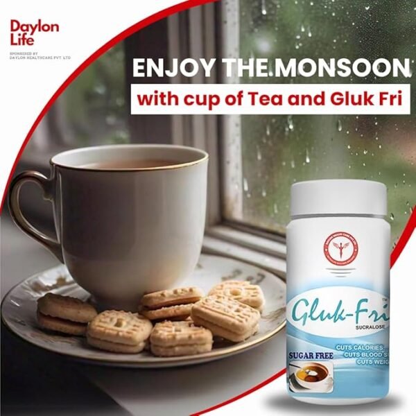 DAYLON HEALTH CARE Gluk Fri (200 Gm) | Sugar Free Sucralose Powder - Image 4