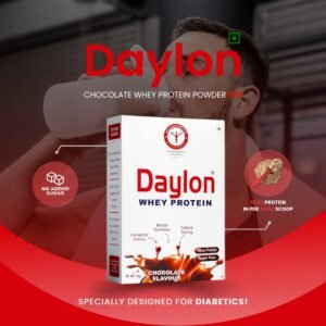 Daylon Whey Protein Powder For Diabetic Patients ( Chocolate Flavor )